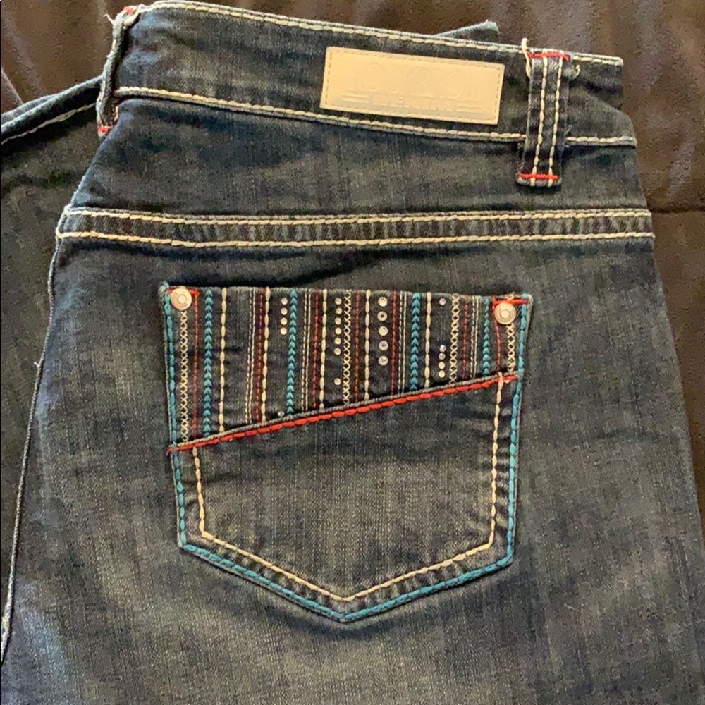 Rock and roll riding jeans 34x36